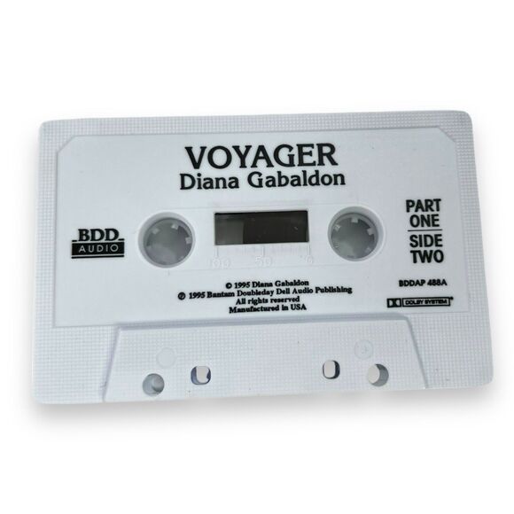 2-Pack VTG 90s Outlander & Voyager Diana Gabaldon Audiobook Cassette Tapes VGUC - Picture 9 of 16